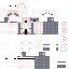 Minecraft skin texture, 64x64 pixels