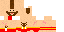 Minecraft skin texture, 64x32 legacy pixels