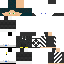 Minecraft skin texture, 64x64 pixels
