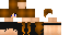 Minecraft skin texture, 64x32 legacy pixels