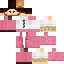 Minecraft skin texture, 64x64 pixels