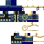 Minecraft skin texture, 64x64 pixels