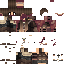 Minecraft skin texture, 64x64 pixels