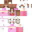 Minecraft skin texture, 64x64 pixels