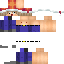 Minecraft skin texture, 64x64 pixels