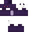 Minecraft skin texture, 64x64 pixels