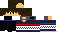 Minecraft skin texture, 64x32 legacy pixels