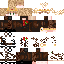 Minecraft skin texture, 64x64 pixels
