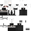 Minecraft skin texture, 64x64 pixels