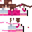 Minecraft skin texture, 64x64 pixels
