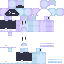 Minecraft skin texture, 64x64 pixels