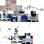 Minecraft skin texture, 64x64 pixels