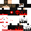 Minecraft skin texture, 64x64 pixels