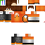 Minecraft skin texture, 64x64 pixels
