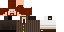 Minecraft skin texture, 64x32 legacy pixels