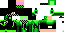 Minecraft skin texture, 64x32 legacy pixels