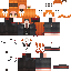 Minecraft skin texture, 64x64 pixels