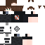 Minecraft skin texture, 64x64 pixels