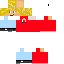 Minecraft skin texture, 64x64 pixels