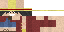 Minecraft skin texture, 64x32 legacy pixels