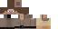 Minecraft skin texture, 64x32 legacy pixels