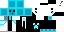 Minecraft skin texture, 64x32 legacy pixels