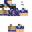 Minecraft skin texture, 64x64 pixels