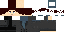 Minecraft skin texture, 64x32 legacy pixels