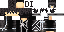 Minecraft skin texture, 64x32 legacy pixels