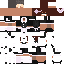 Minecraft skin texture, 64x64 pixels