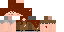 Minecraft skin texture, 64x32 legacy pixels