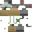 Minecraft skin texture, 64x64 pixels