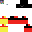 Minecraft skin texture, 64x64 pixels