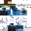Minecraft skin texture, 64x64 pixels