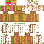Minecraft skin texture, 64x64 pixels