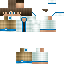Minecraft skin texture, 64x64 pixels