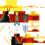 Minecraft skin texture, 64x64 pixels