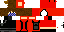 Minecraft skin texture, 64x32 legacy pixels