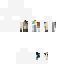 Minecraft skin texture, 64x64 pixels