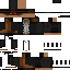 Minecraft skin texture, 64x64 pixels