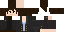Minecraft skin texture, 64x32 legacy pixels