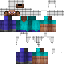 Minecraft skin texture, 64x64 pixels
