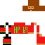 Minecraft skin texture, 64x64 pixels