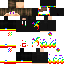 Minecraft skin texture, 64x64 pixels