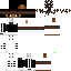 Minecraft skin texture, 64x64 pixels
