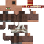 Minecraft skin texture, 64x64 pixels