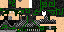 Minecraft skin texture, 64x32 legacy pixels