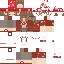 Minecraft skin texture, 64x64 pixels