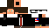 Minecraft skin texture, 64x32 legacy pixels