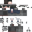 Minecraft skin texture, 64x64 pixels